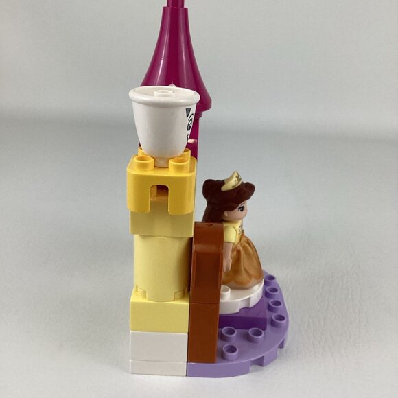 Lego Duplo Disney Princess Belle Ballroom Building 10960 Beauty Beast Cogsworth - Picture 5 of 6